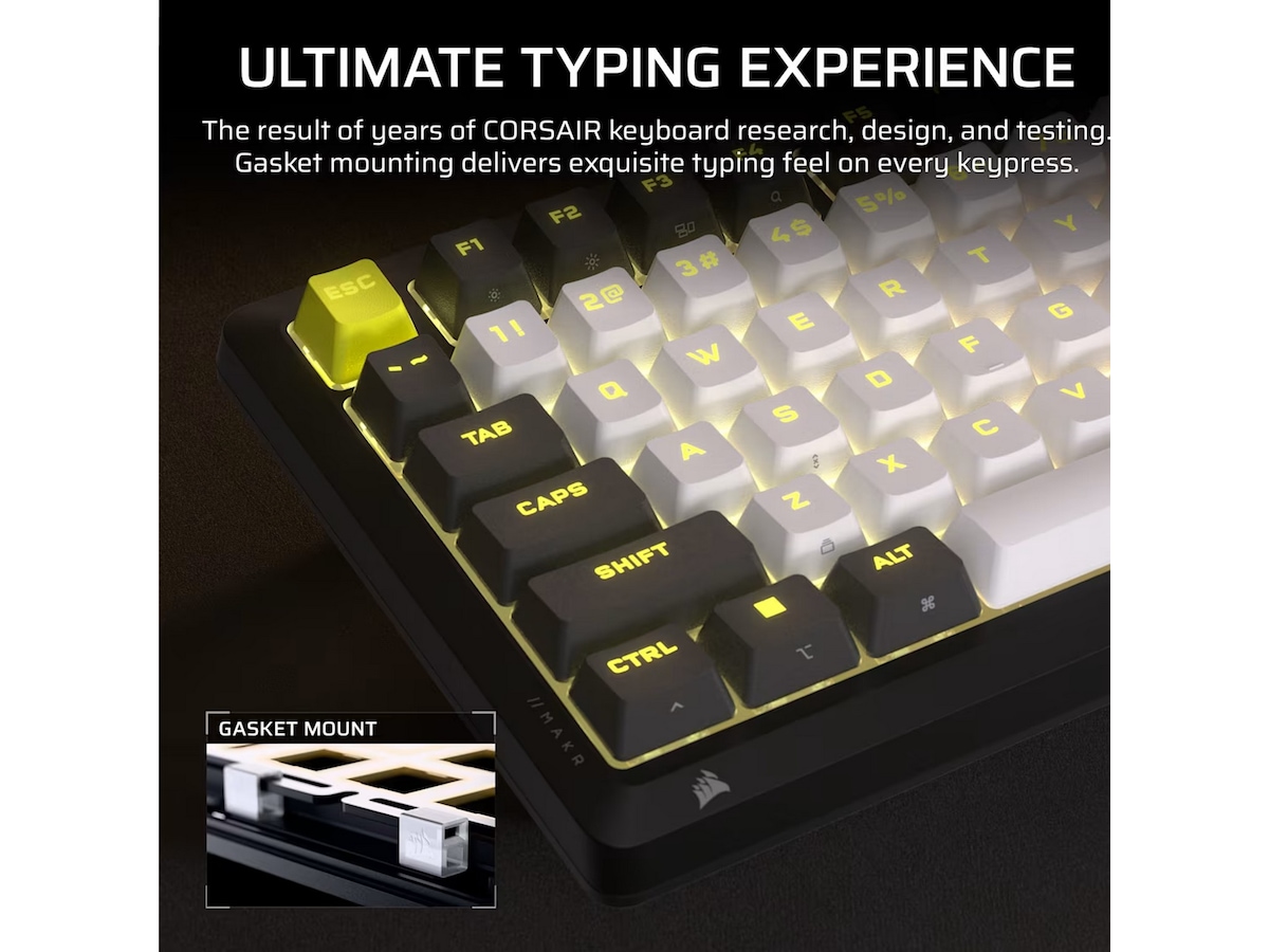 Corsair MAKR PRO 75 gamingtangentbord Hall-effekt Gamingtangentbord
