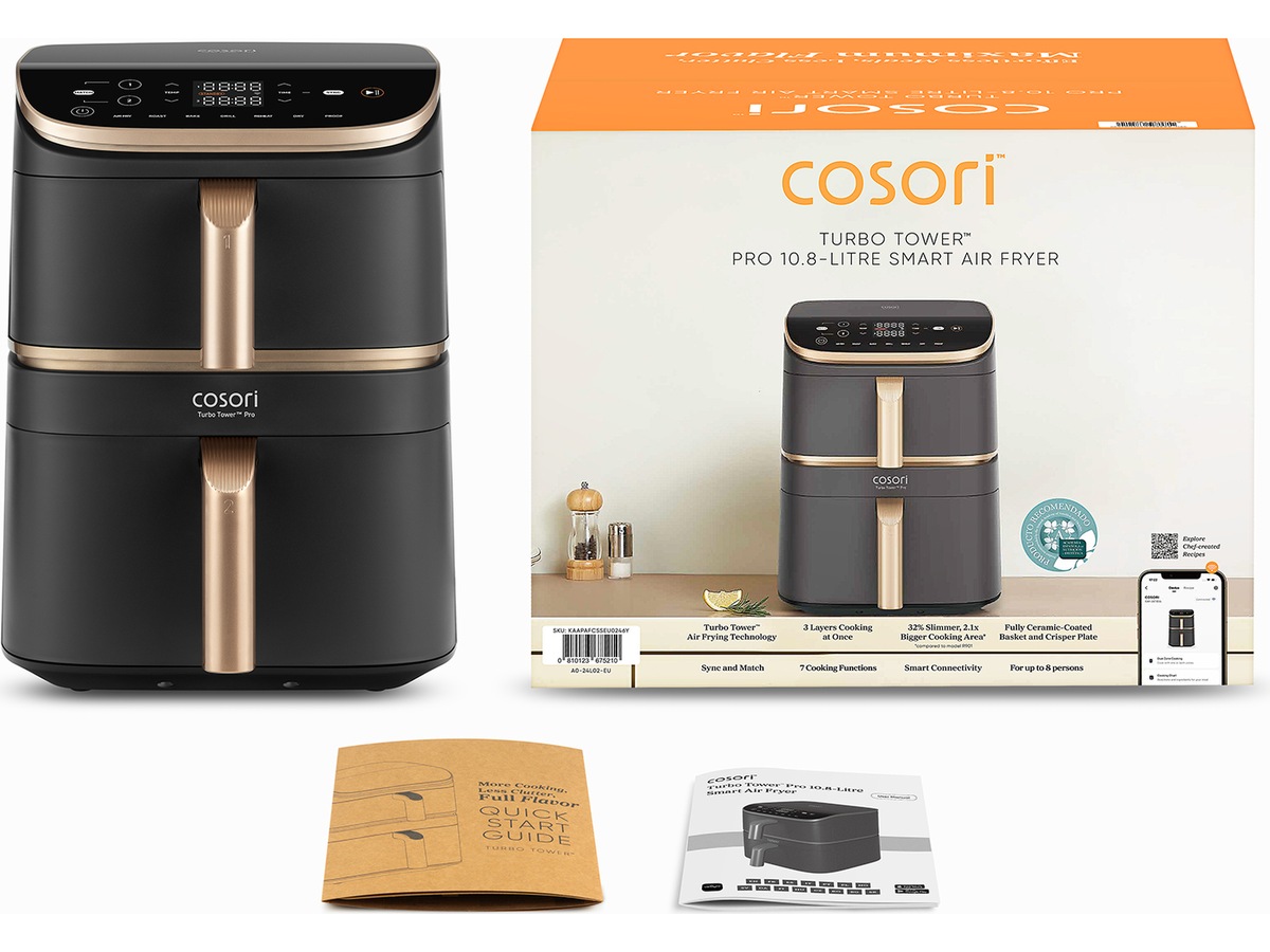 Cosori Turbo Tower Pro Airfryer -B-Grade Demo hem & hushåll