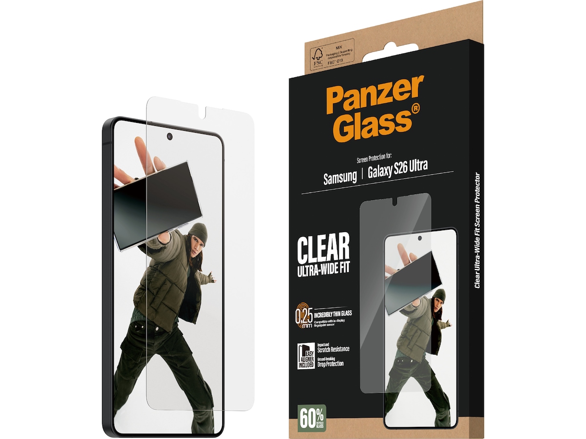 PanzerGlass Galaxy S26 Ultra skärmskydd Skärmskydd mobiltelefon