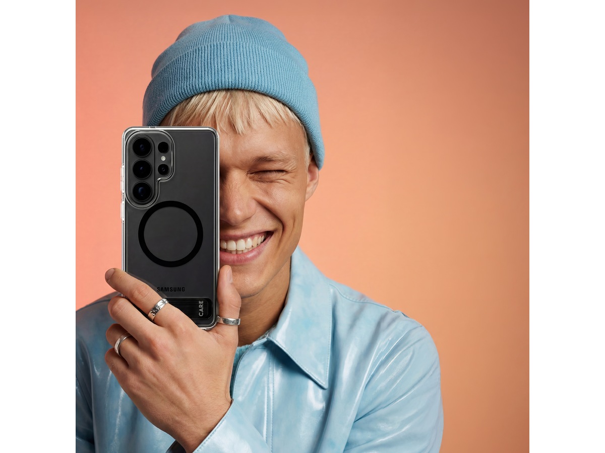 PanzerGlass CARE Galaxy S26 Ultra Urban Explorer fodral (transparent/svart) Mobilskal