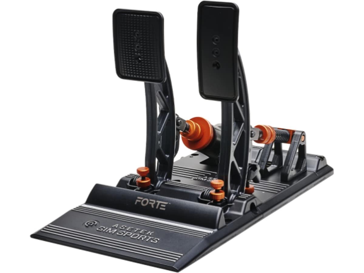 Asetek Forte simracing-pedaler broms och gas Ratt och pedaler