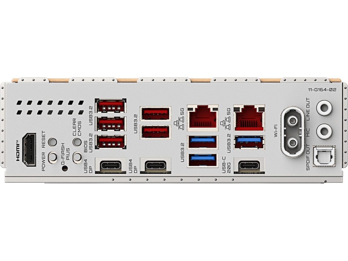Gigabyte X870E AERO X3D WOOD moderkort AMD Socket