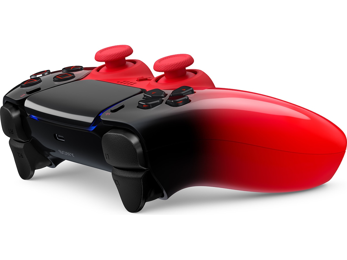 PlayStation 5 DualSense Kontroller (Techno Red) Tillbehör till spelkonsoler