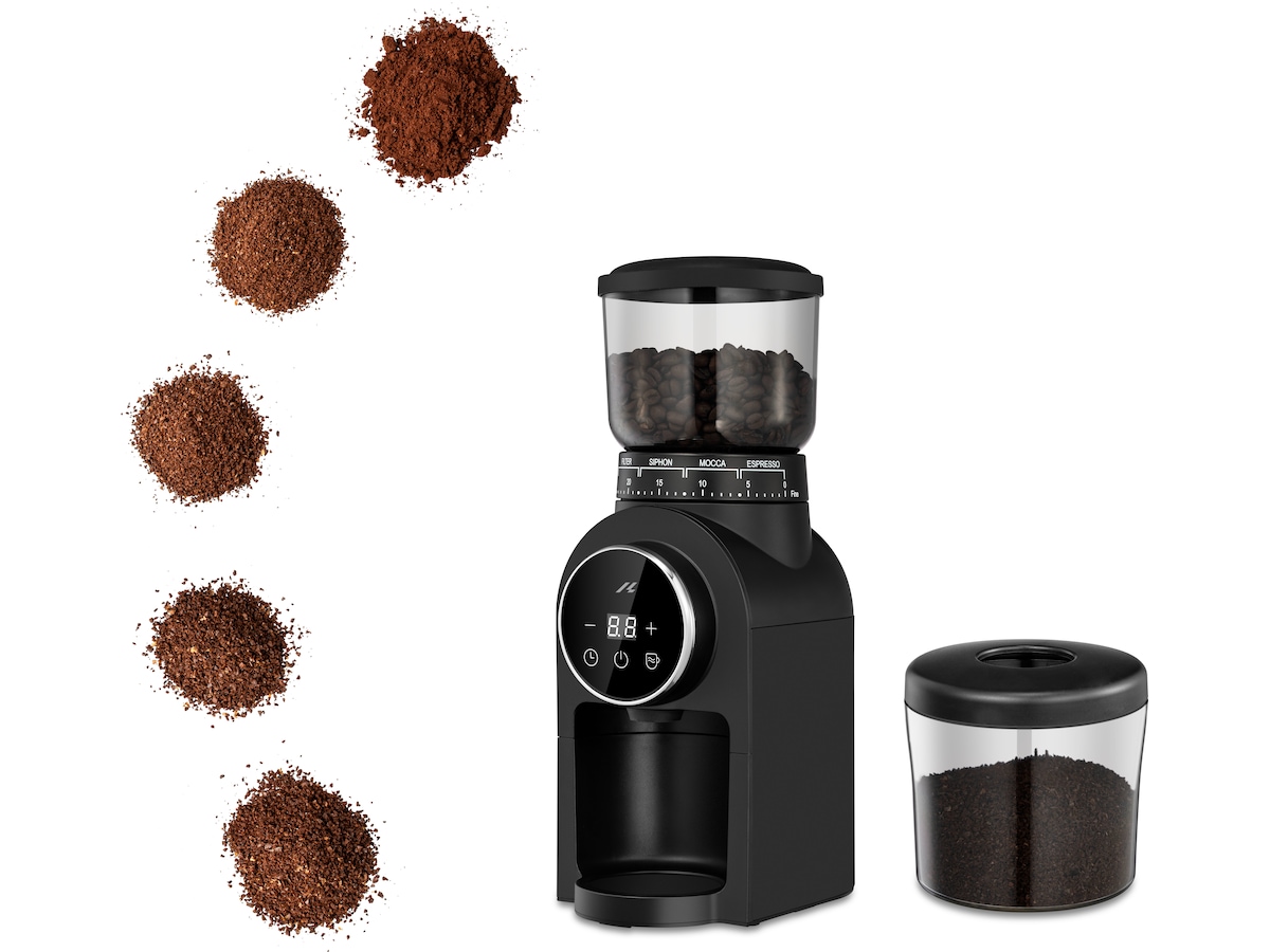 Loeffen LFCG1000 Kaffekvarn med 30 inställningar Kaffekvarnar