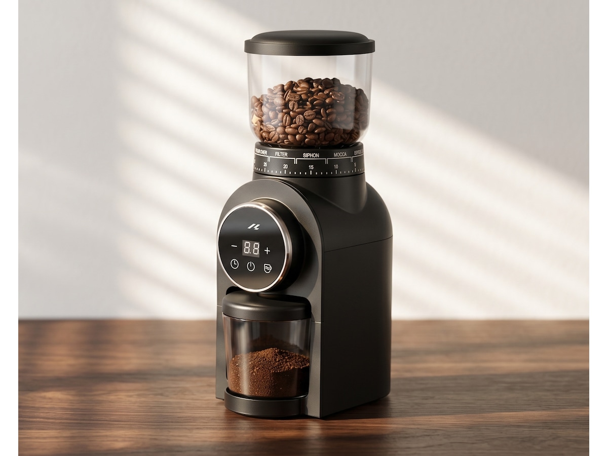 Loeffen LFCG1000 Kaffekvarn med 30 inställningar Kaffekvarnar