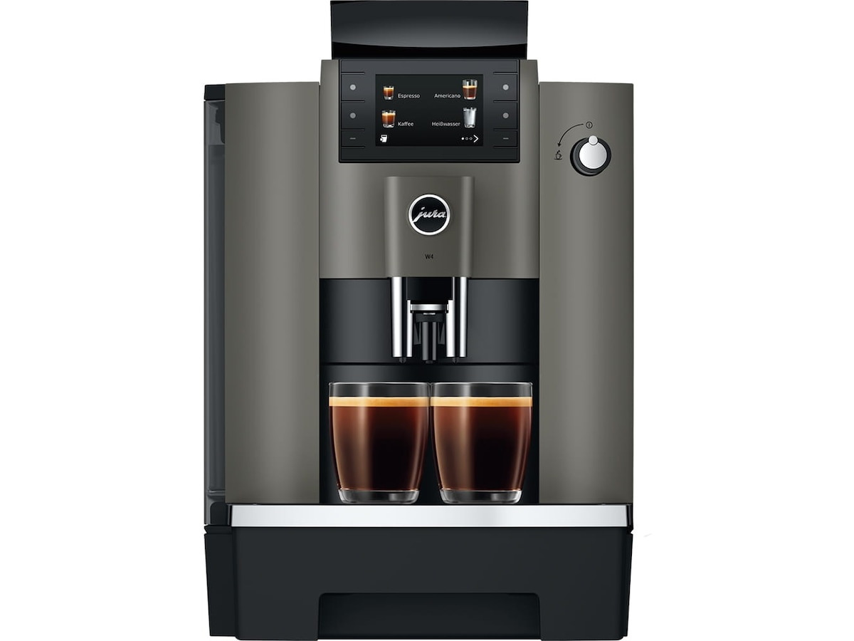 JURA W4 professionell kaffemaskin (Dark Inox) Espressomaskiner
