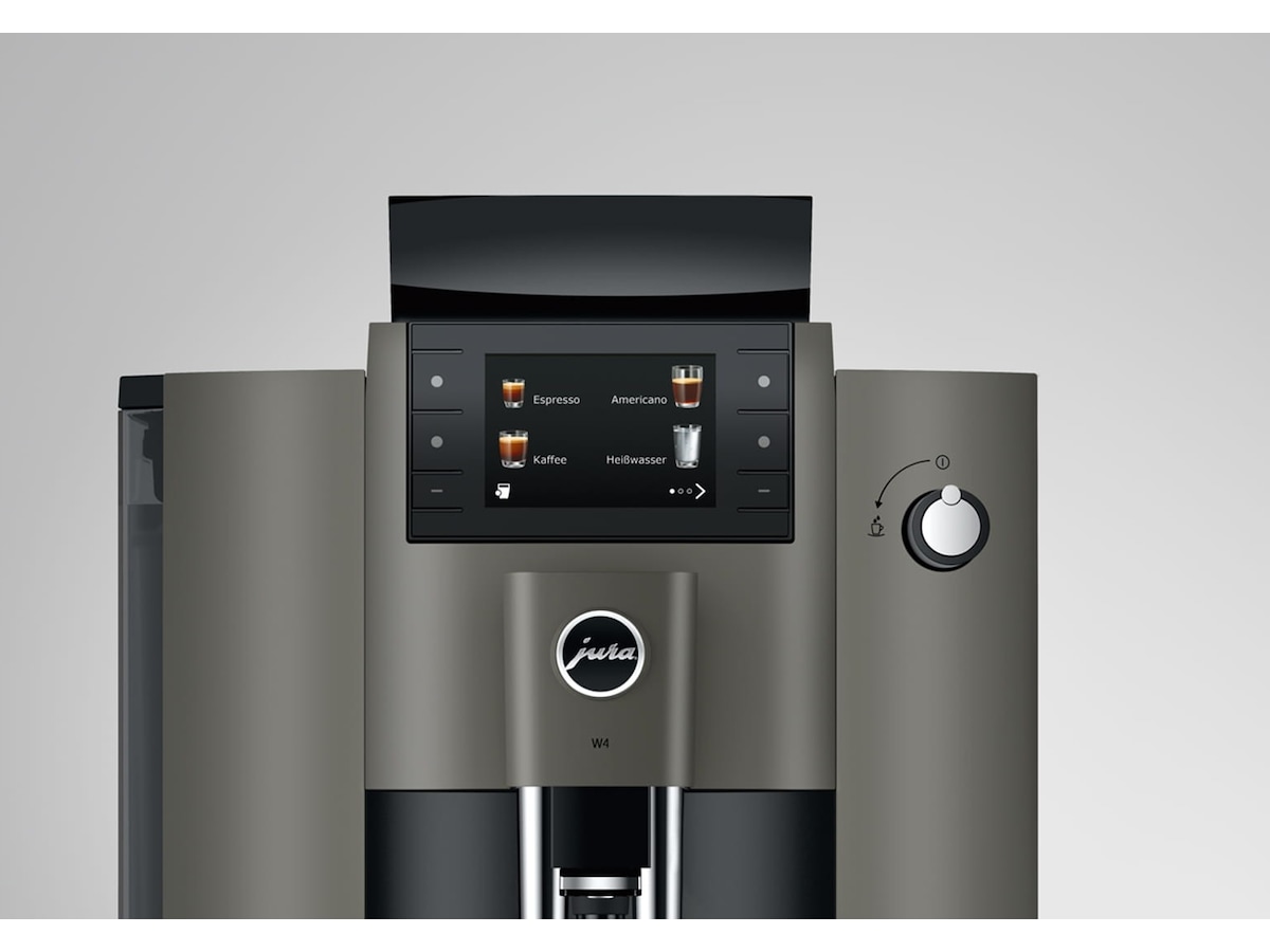 JURA W4 professionell kaffemaskin (Dark Inox) Espressomaskiner
