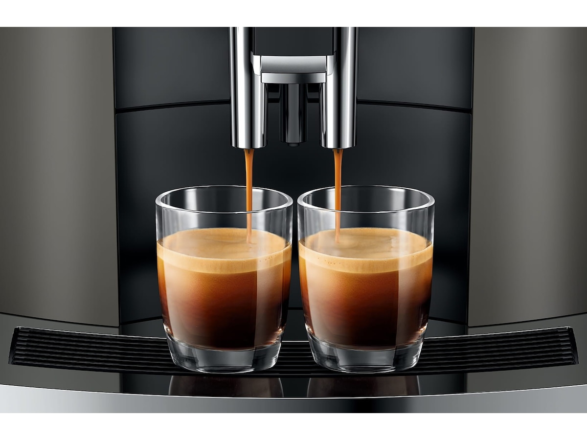 JURA W4 professionell kaffemaskin (Dark Inox) Espressomaskiner