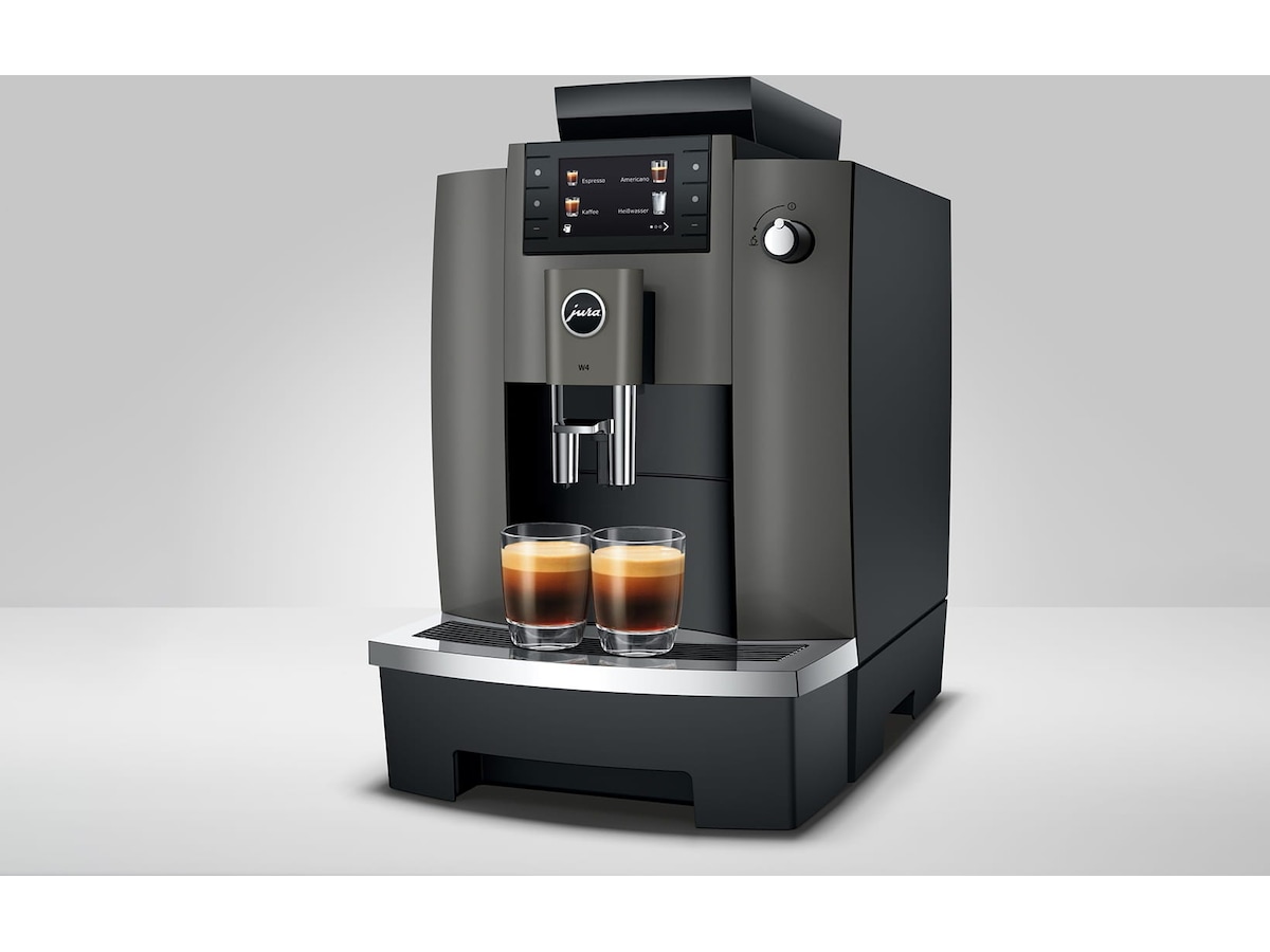 JURA W4 professionell kaffemaskin (Dark Inox) Espressomaskiner