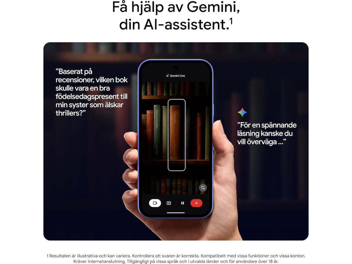 Google Pixel 10a 256GB (obsidian) Mobiltelefoner