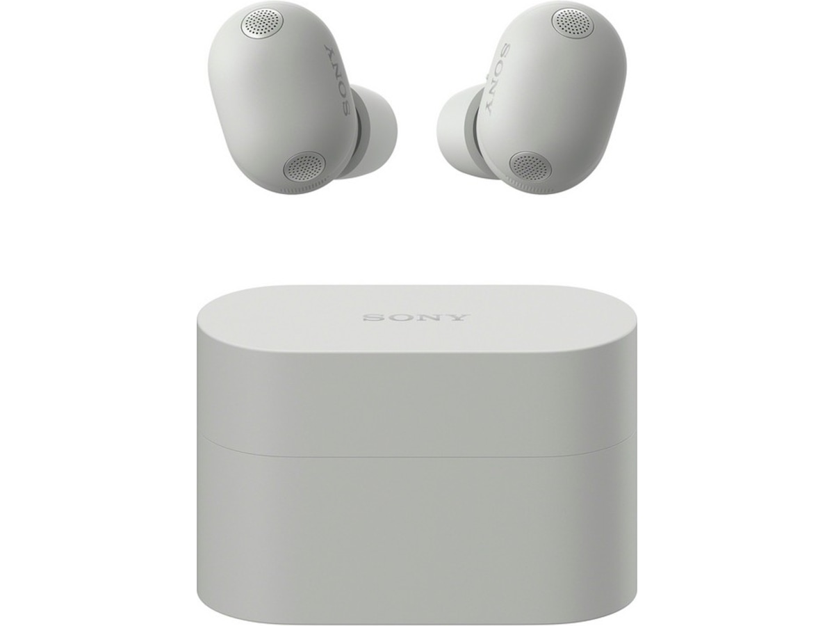 Sony WF-1000XM6 trådlösa öronproppar med brusreducering (Platinum Silver) In-ear hörlurar