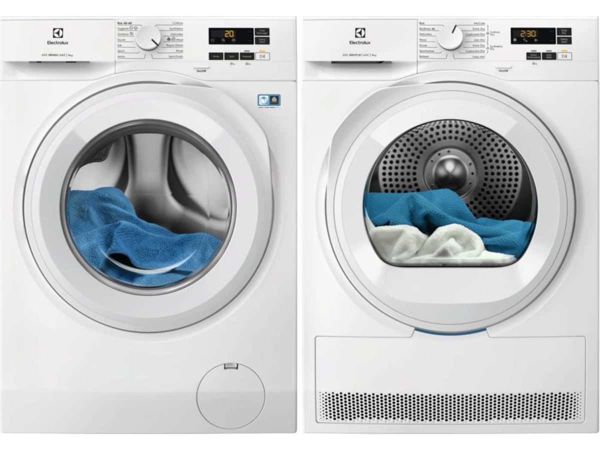 Electrolux 600 SensiCare tvättmaskin + torktumlare Tvättmaskin