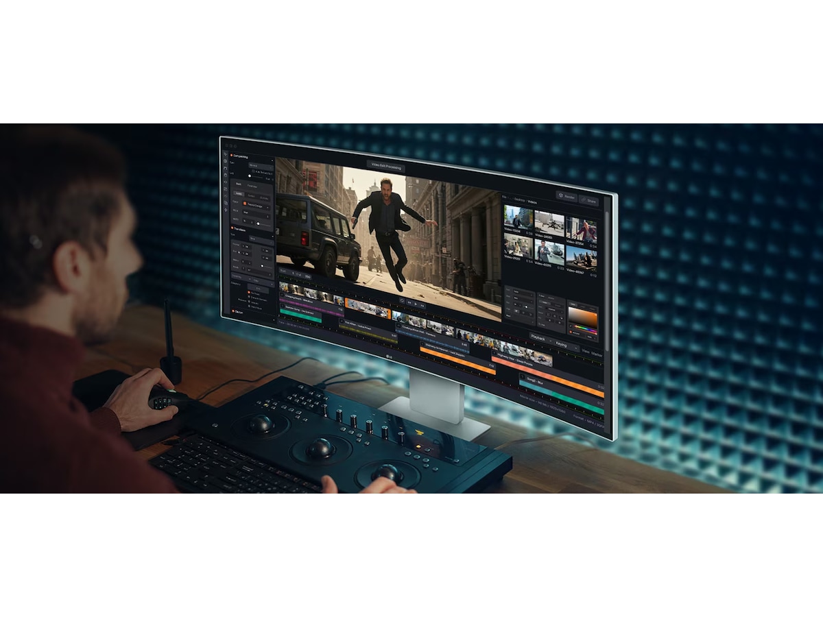 LG 40" UltraFine 5K curved skärm 40U990A Bildskärmar