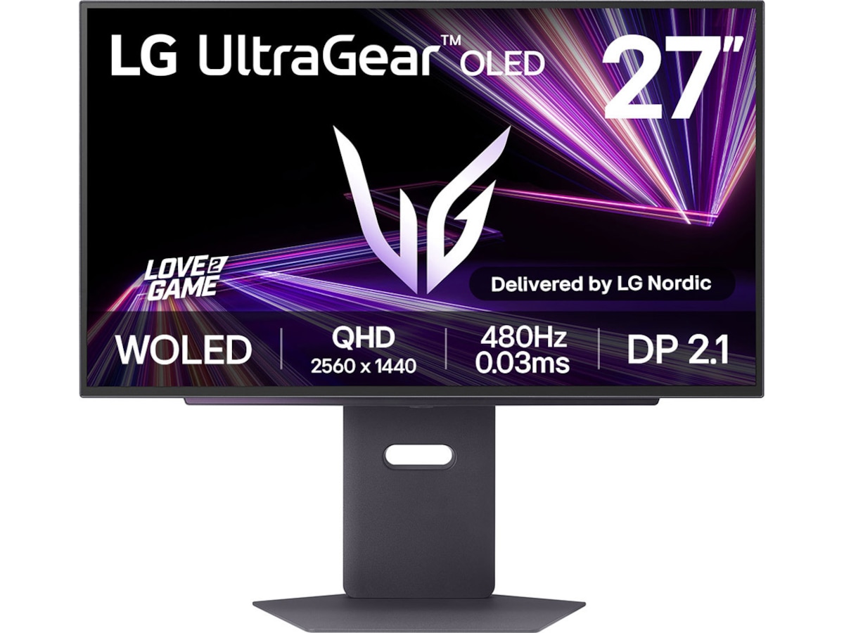 LG 27" UltraGear gamingskärm 27GX790A Gamingskärmar