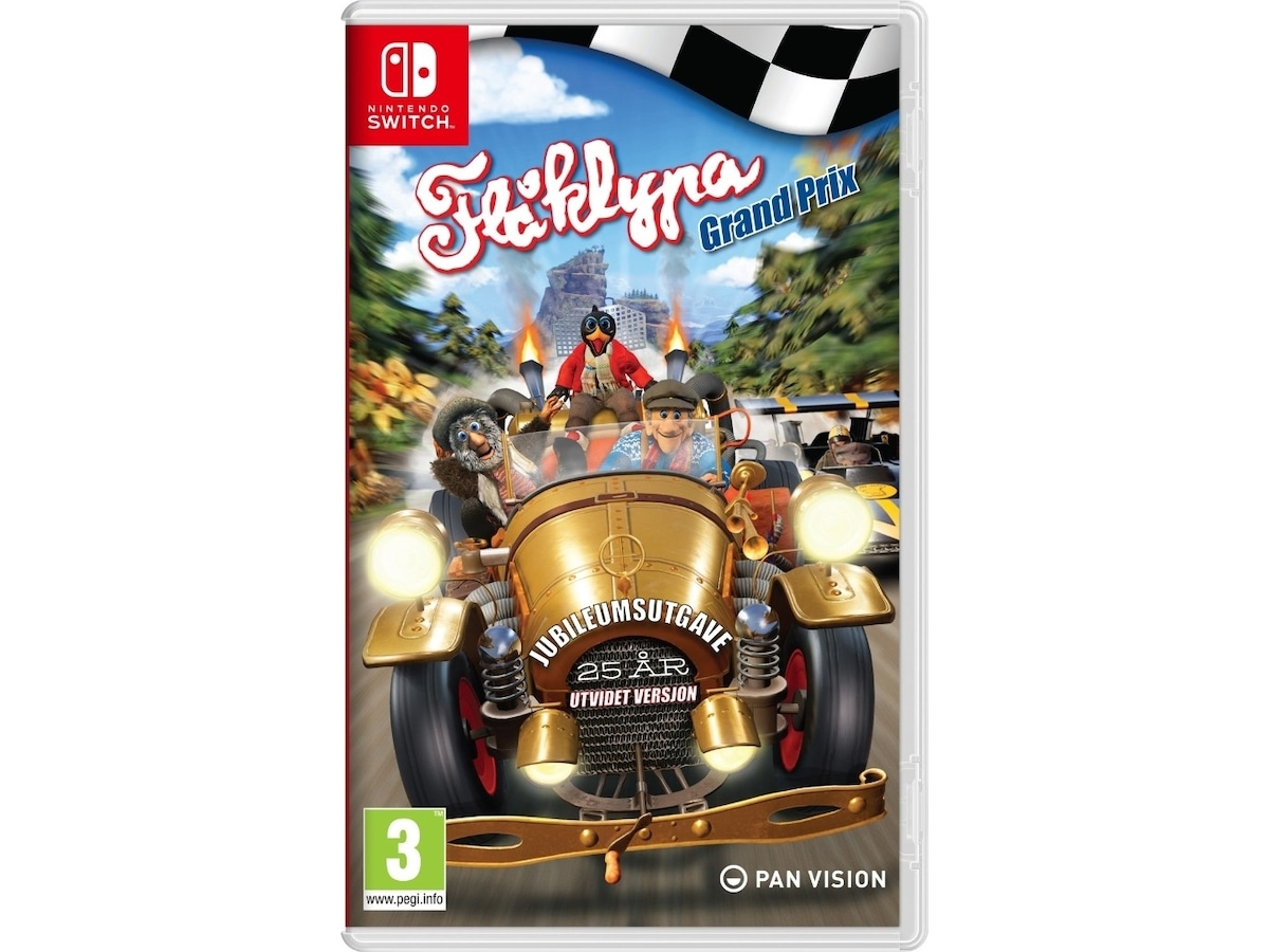 Flåklypa Grand Prix Jubileumsutgåva (Nintendo Switch) Spel till Nintendo Switch