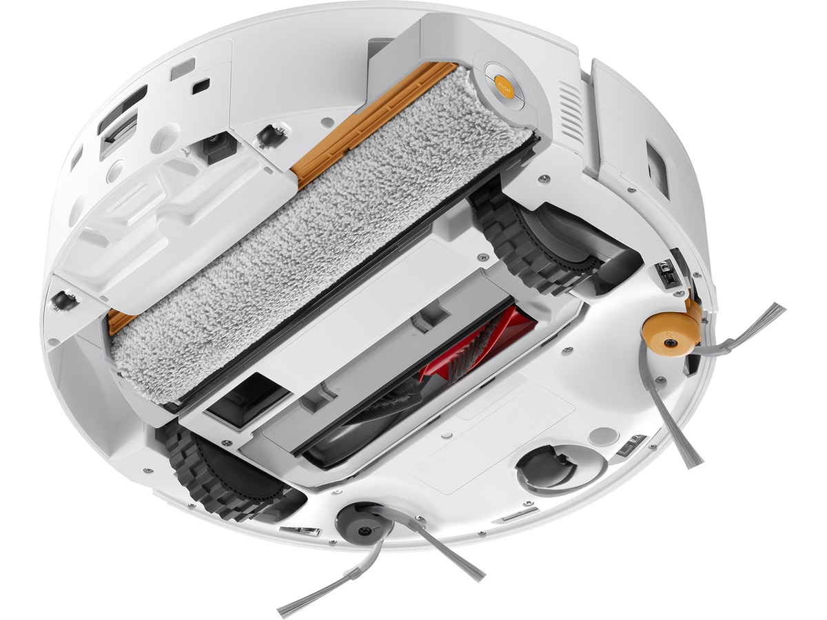 Roborock Qrevo Curv 2 Flow robotdammsugare (vit) Robotdammsugare