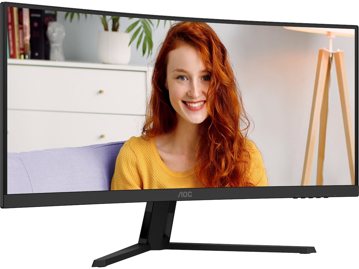 AOC 34" curved skärm CU34B3E Bildskärmar