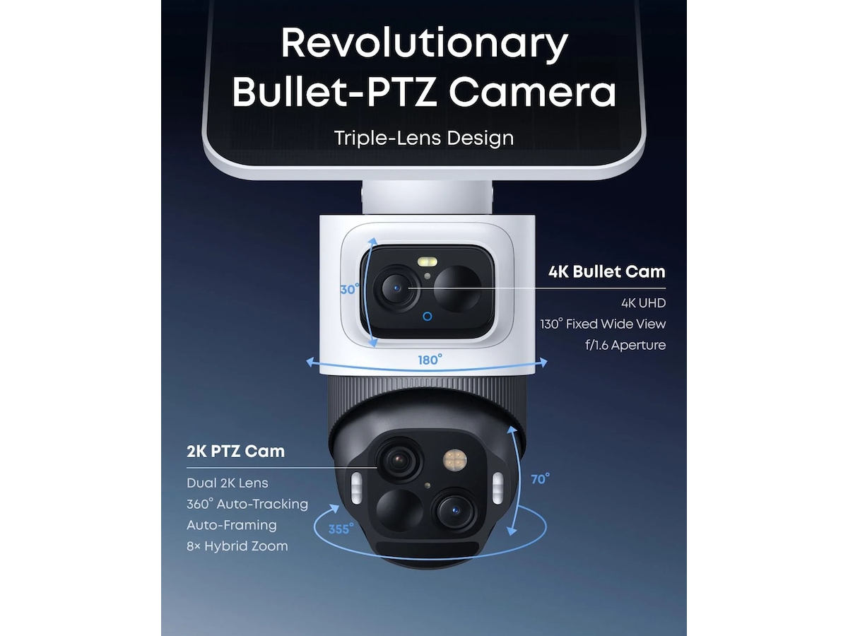 Eufy eufyCam S4 2-kamera set Övervakningskamera