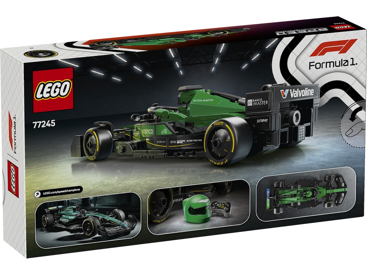LEGO Speed Champions Aston Martin Aramco F1 AMR24-racerbil 77245 LEGO