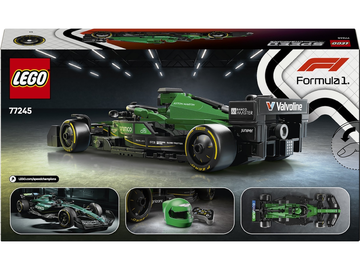 LEGO Speed Champions Aston Martin Aramco F1 AMR24-racerbil 77245 LEGO