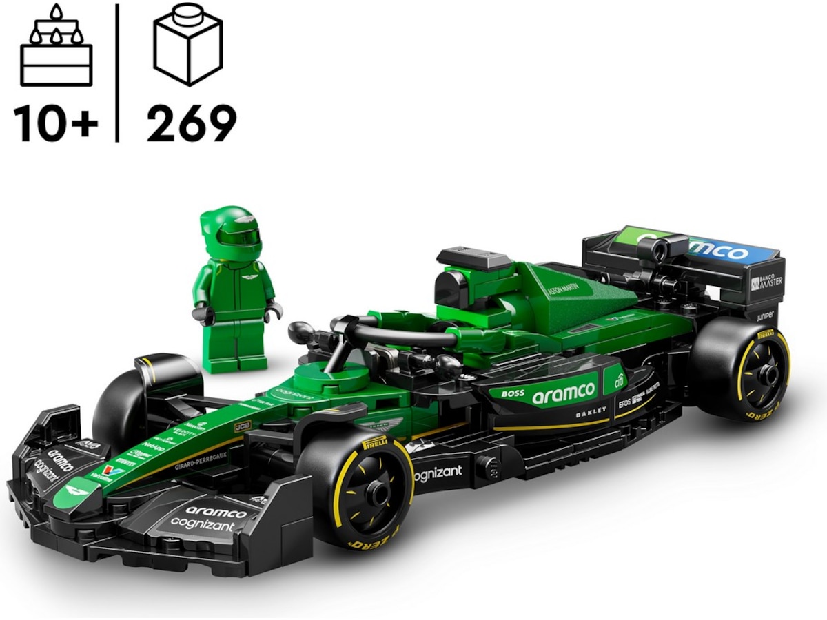 LEGO Speed Champions Aston Martin Aramco F1 AMR24-racerbil 77245 LEGO