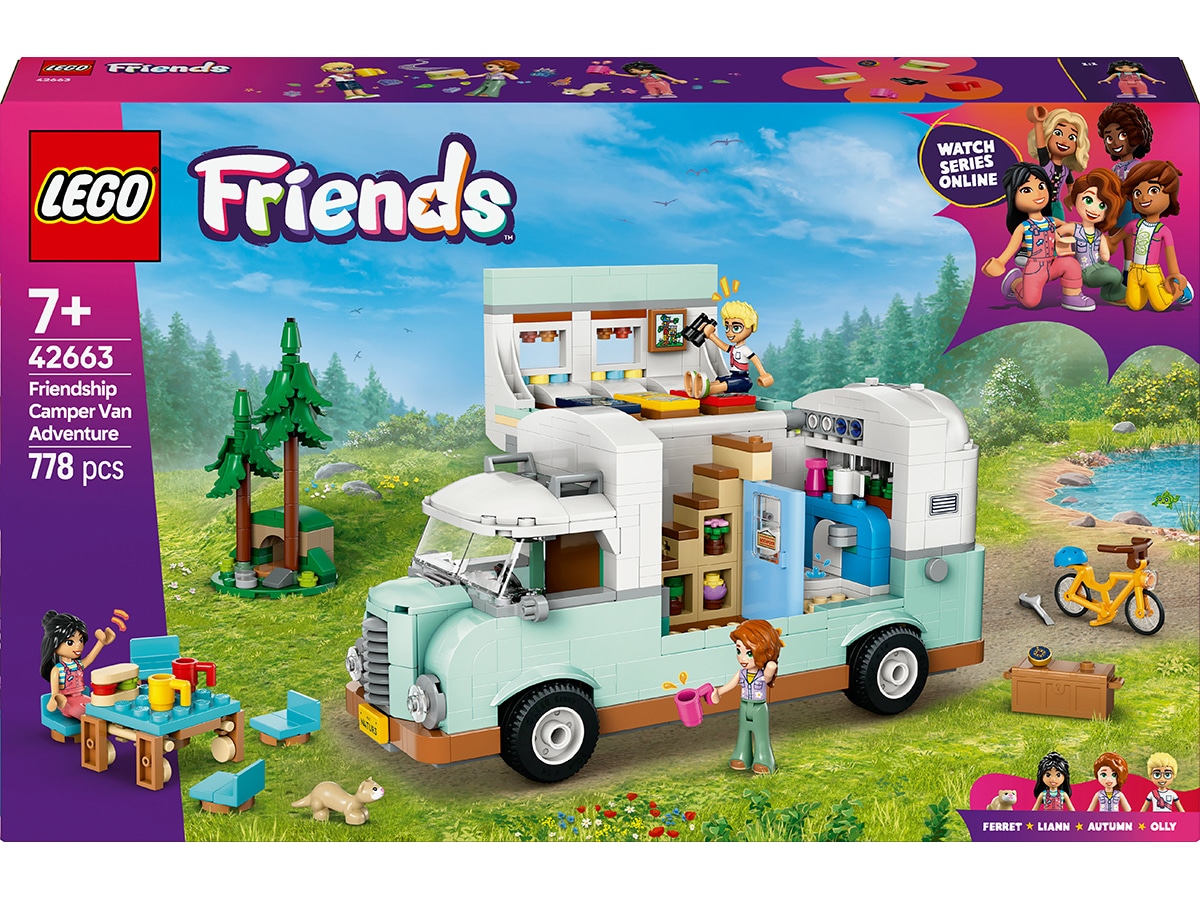LEGO Friends vänskapsäventyr med husbil 42663 LEGO
