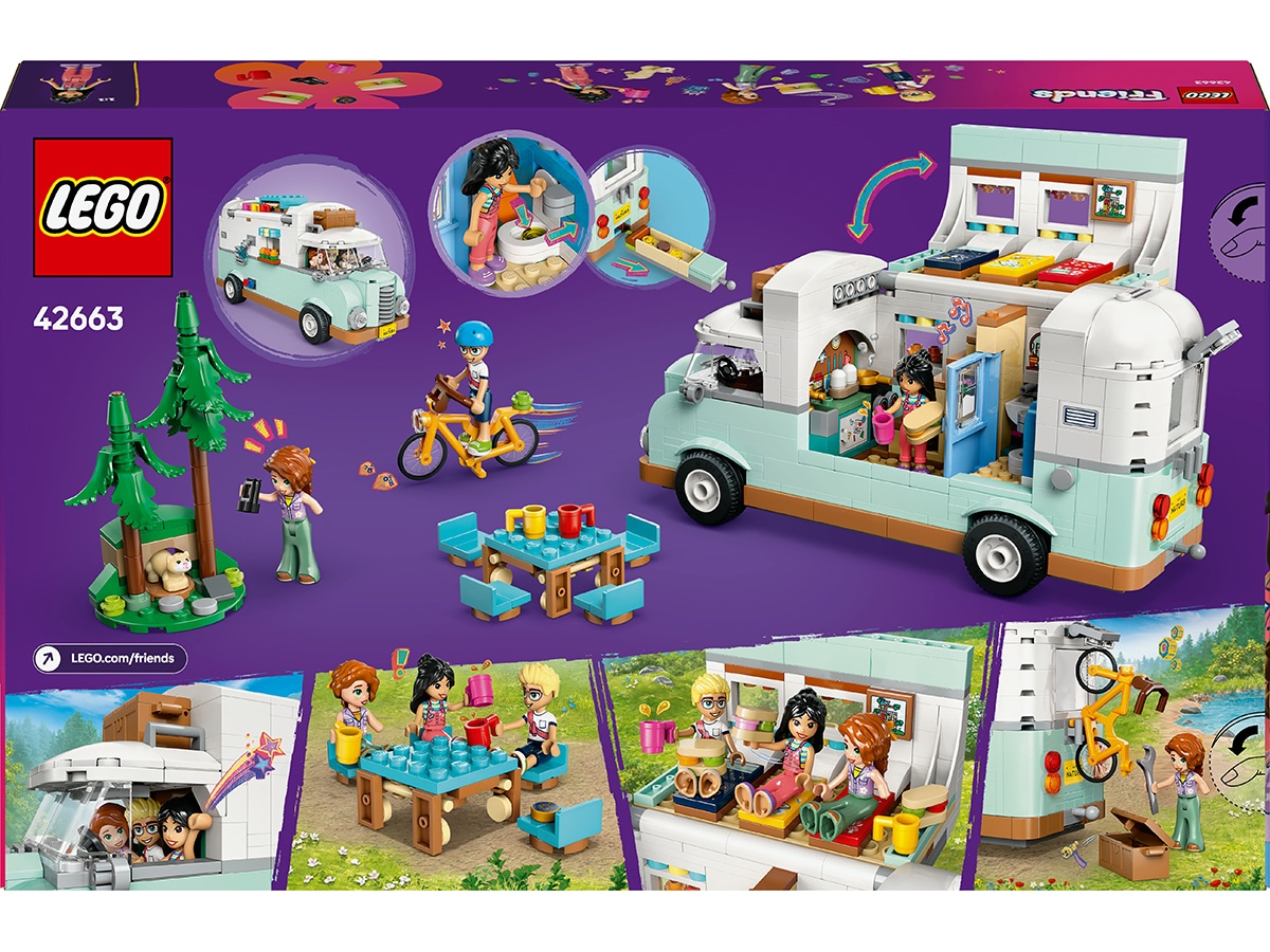 LEGO Friends vänskapsäventyr med husbil 42663 LEGO