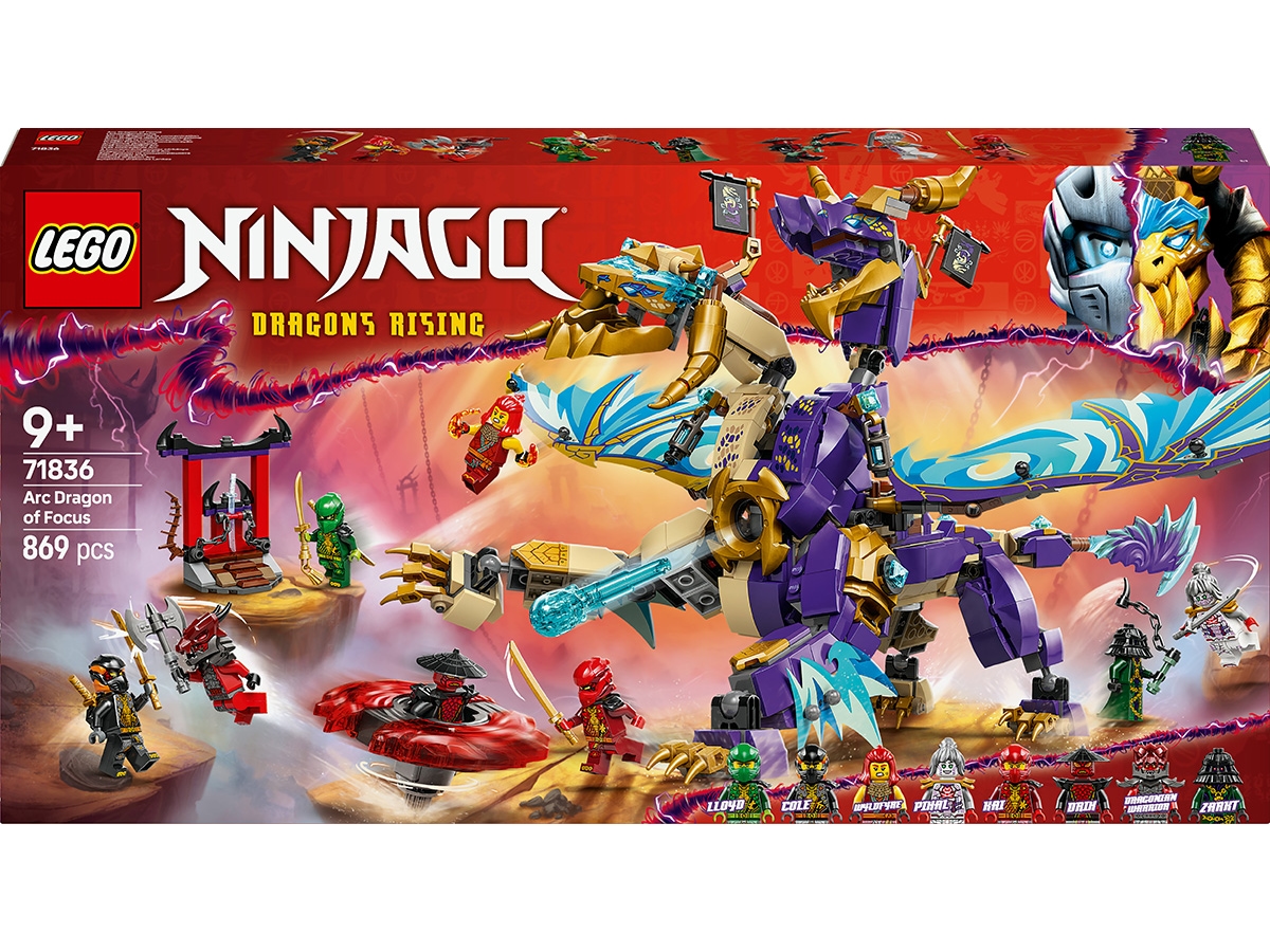 LEGO Ninjago fokusdraken Arc 71836 LEGO
