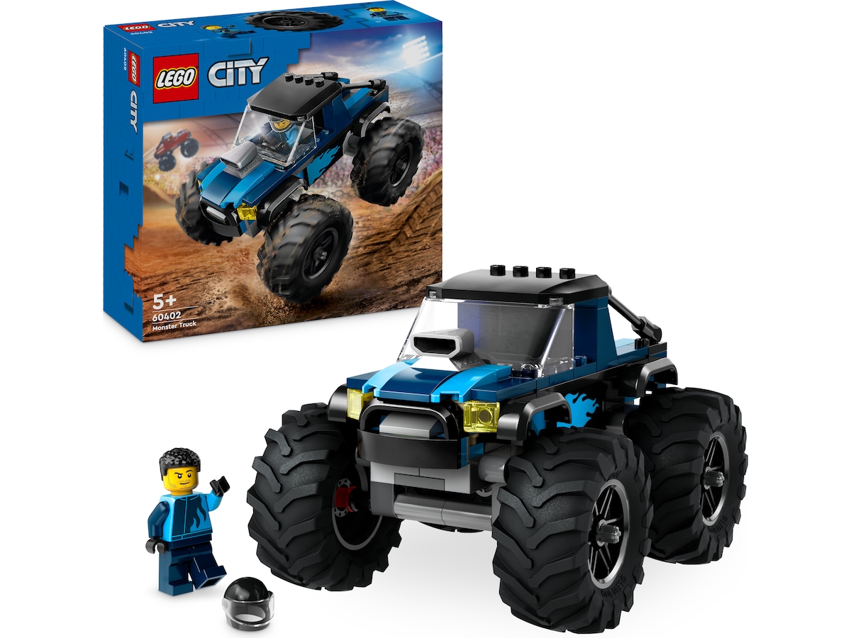LEGO City Great Vehicles monstertruck 60402 (blå)