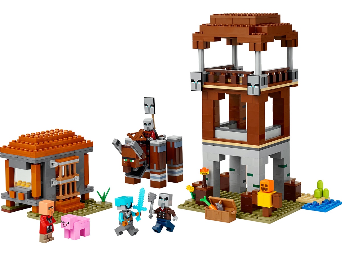 LEGO Minecraft plundrarvakttorn och vildtjur 21278 LEGO