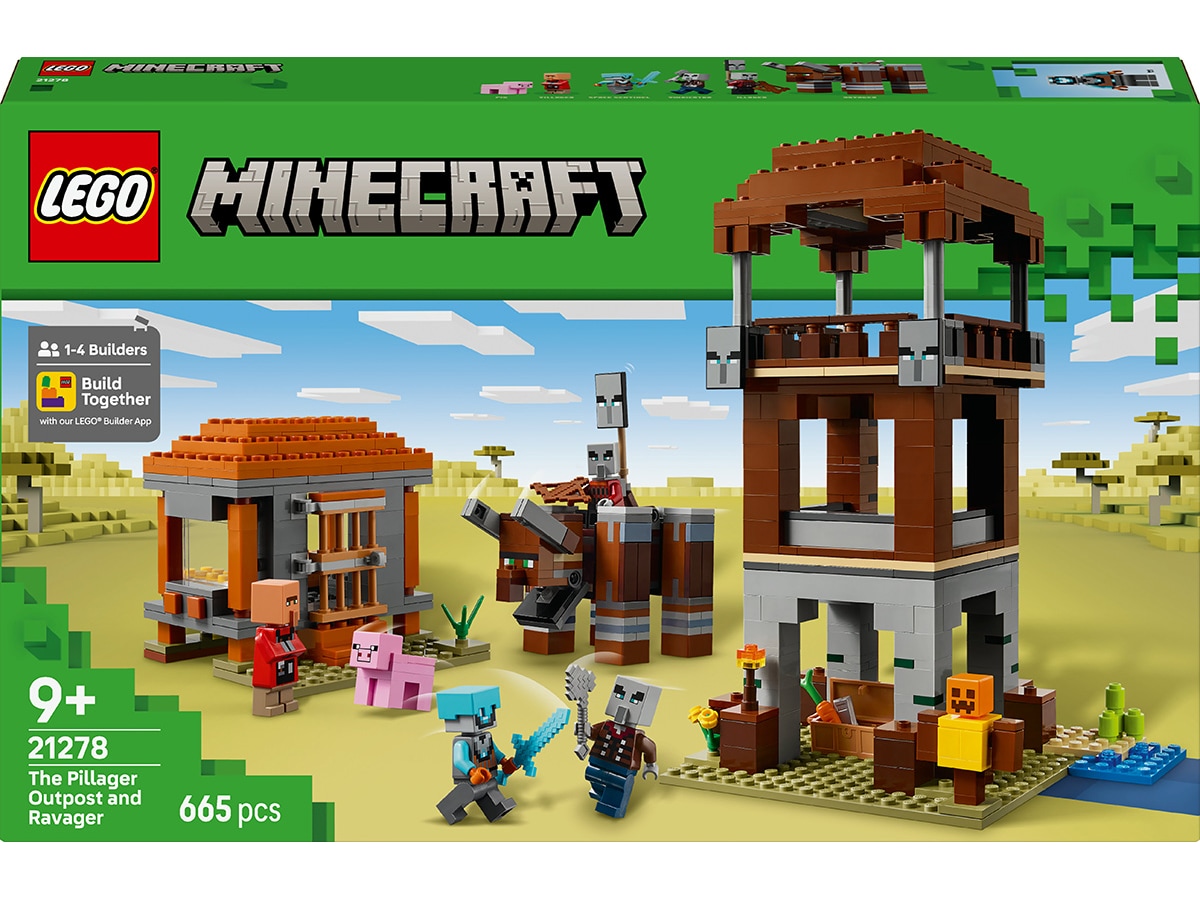 LEGO Minecraft plundrarvakttorn och vildtjur 21278 LEGO