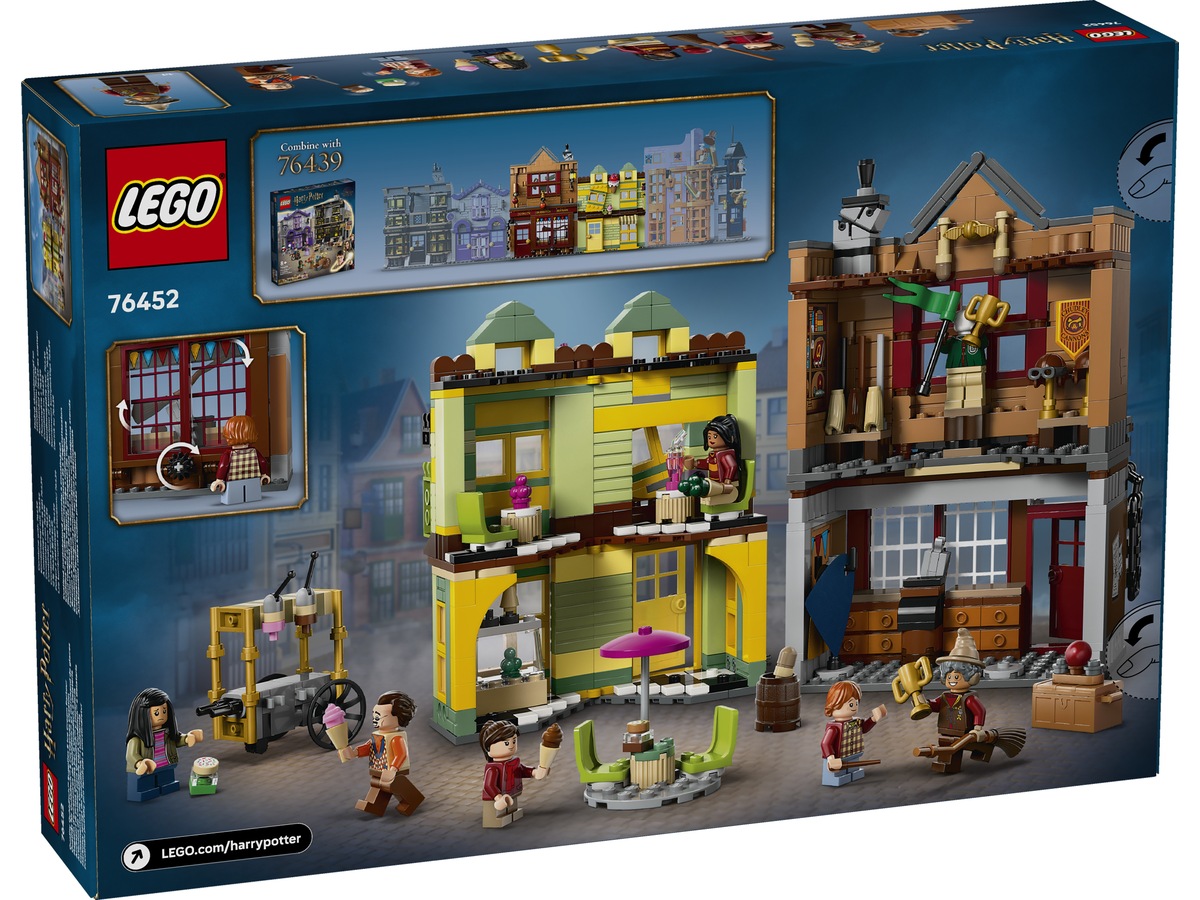 LEGO Harry Potter kvalitetsutrustning till quidditch och glassbar 76452 LEGO