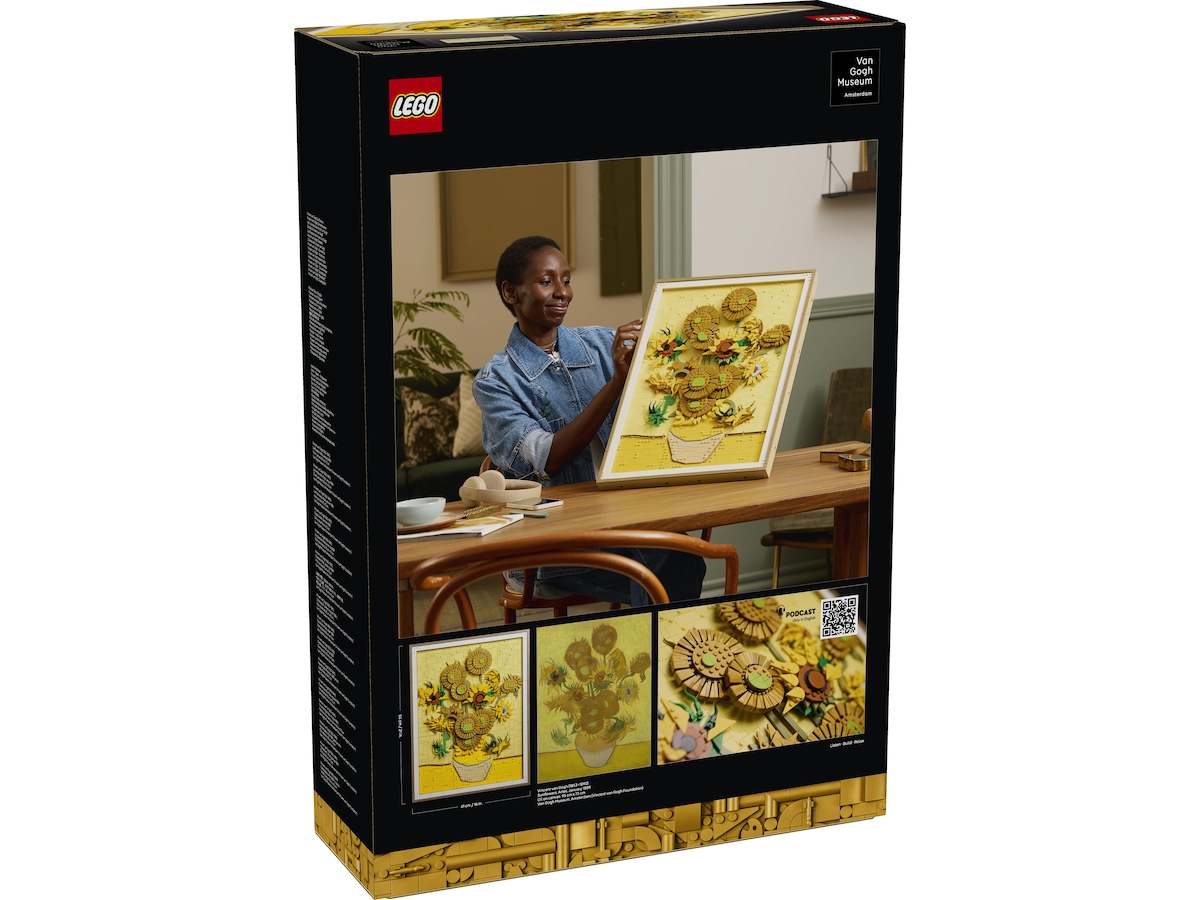 LEGO ART Vincent van Gogh – solrosor 31215 LEGO