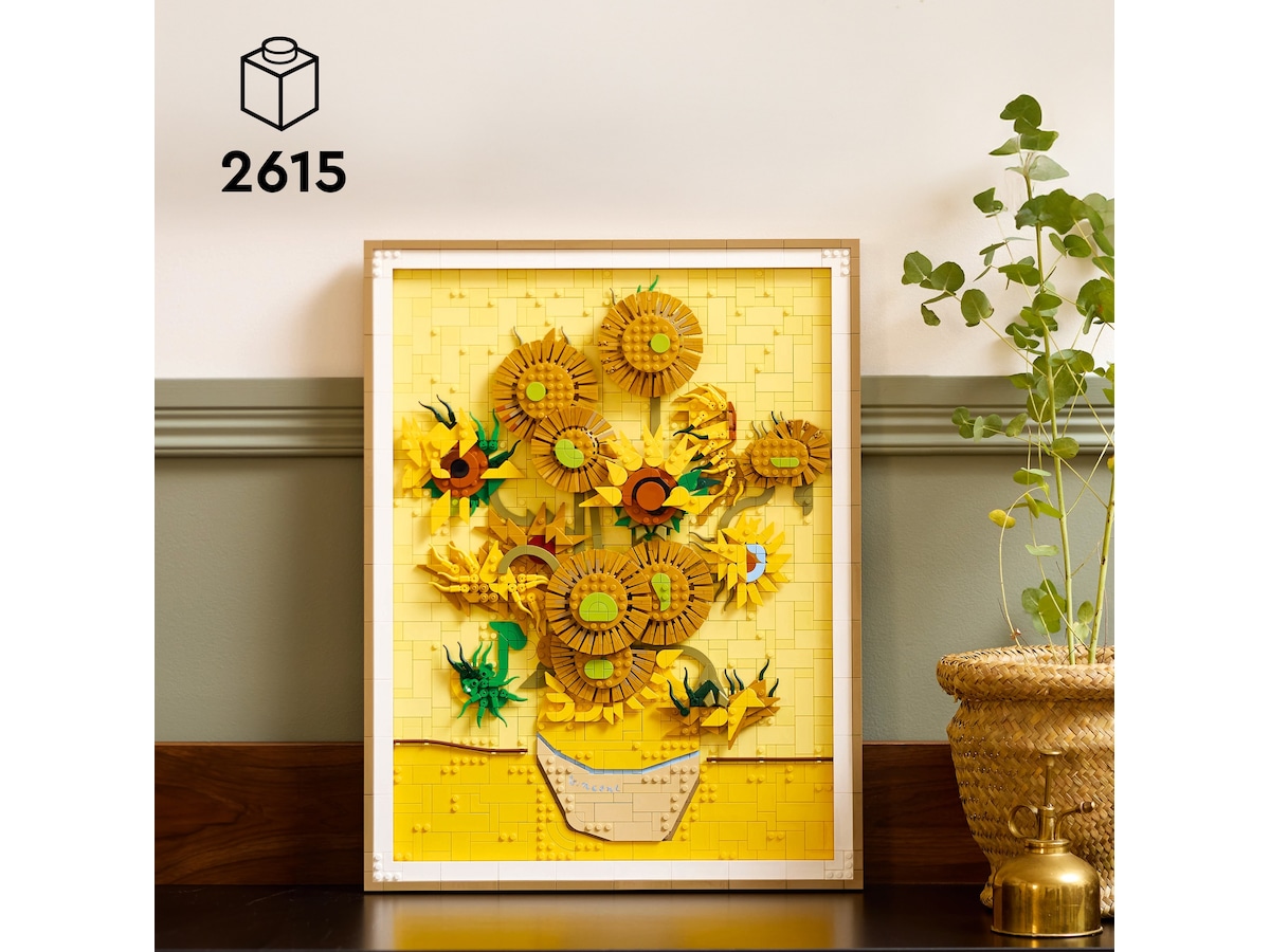 LEGO ART Vincent van Gogh – solrosor 31215 LEGO