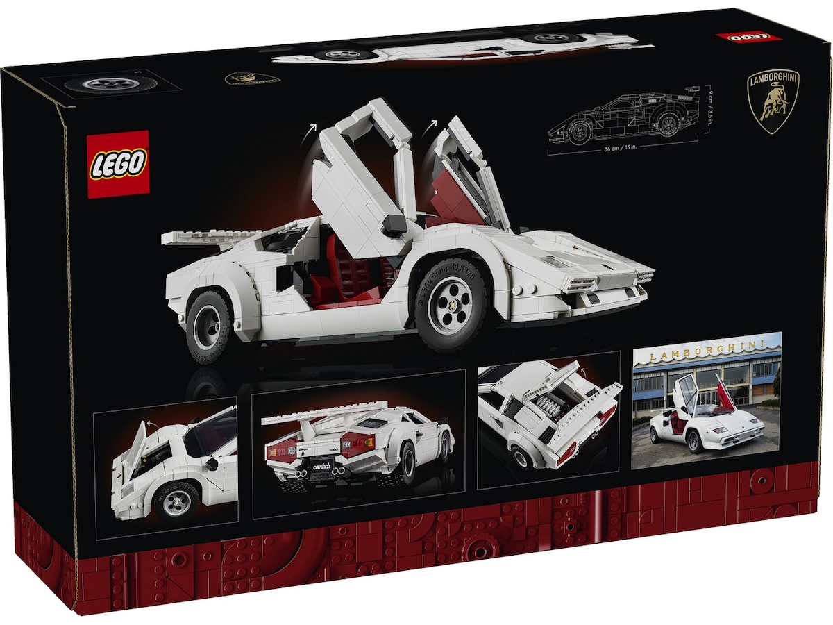 LEGO Icons Lamborghini Countach 5000 Quattrovalvole 10337 LEGO