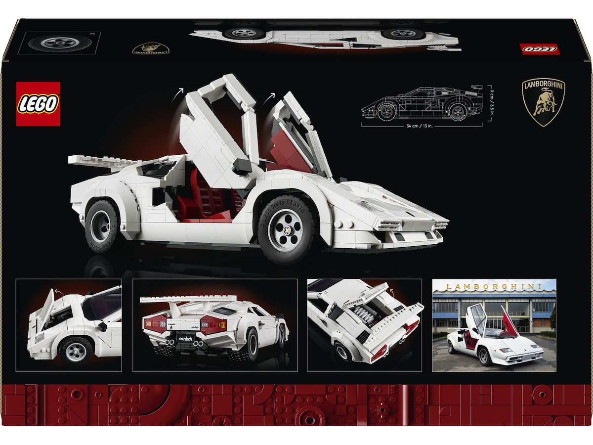LEGO Icons Lamborghini Countach 5000 Quattrovalvole 10337 LEGO