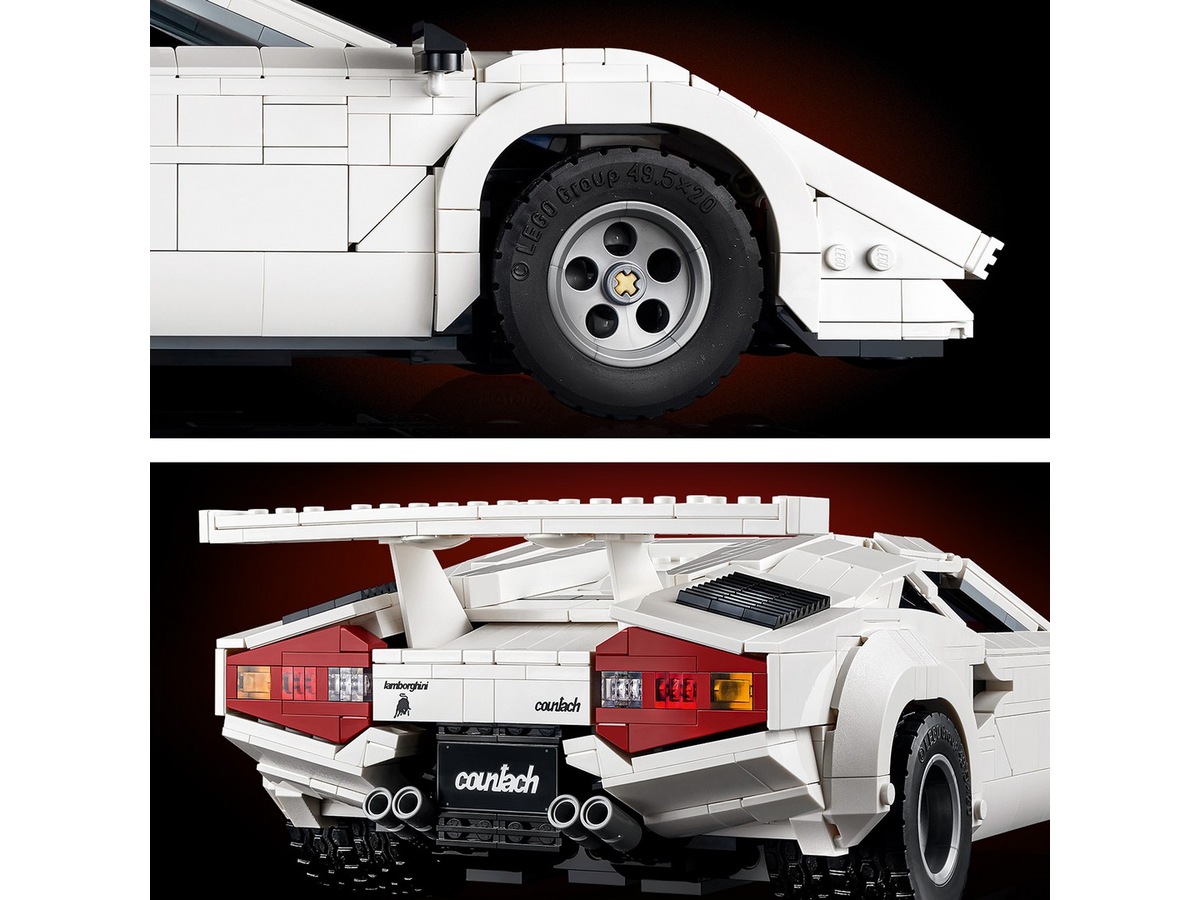 LEGO Icons Lamborghini Countach 5000 Quattrovalvole 10337 LEGO