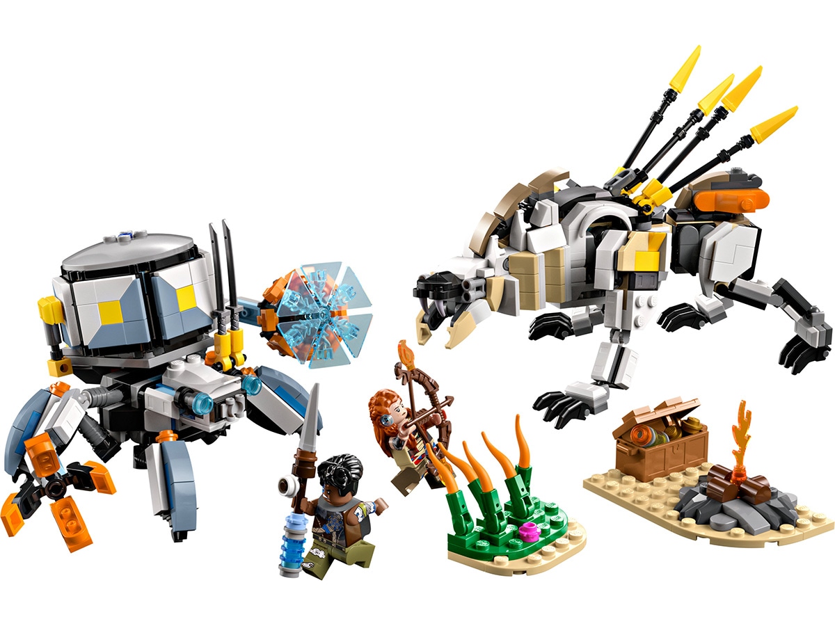 LEGO Horizon Aloy och Varl mot Sköldkryp och Sågtand 77037 LEGO
