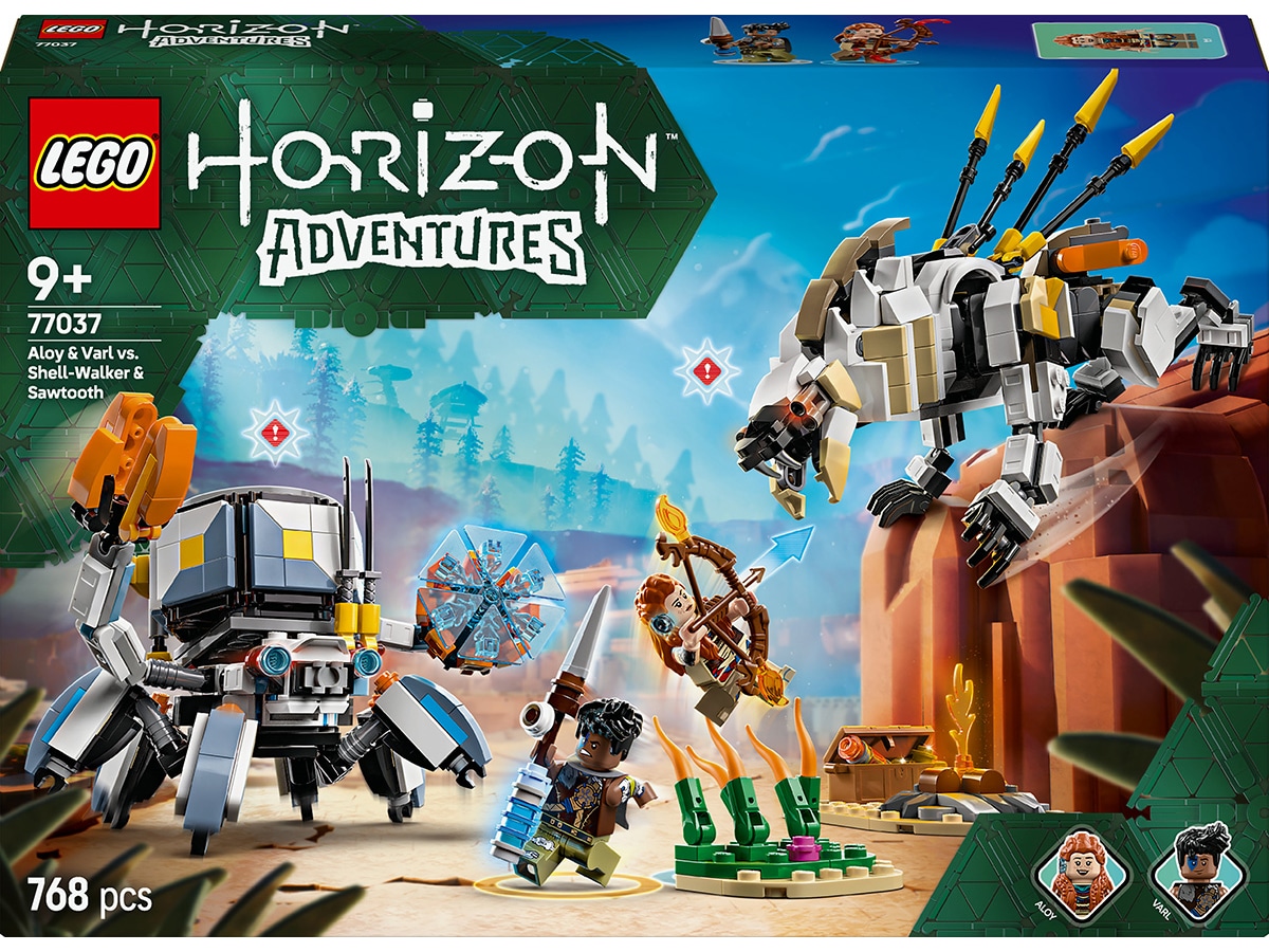 LEGO Horizon Aloy och Varl mot Sköldkryp och Sågtand 77037 LEGO