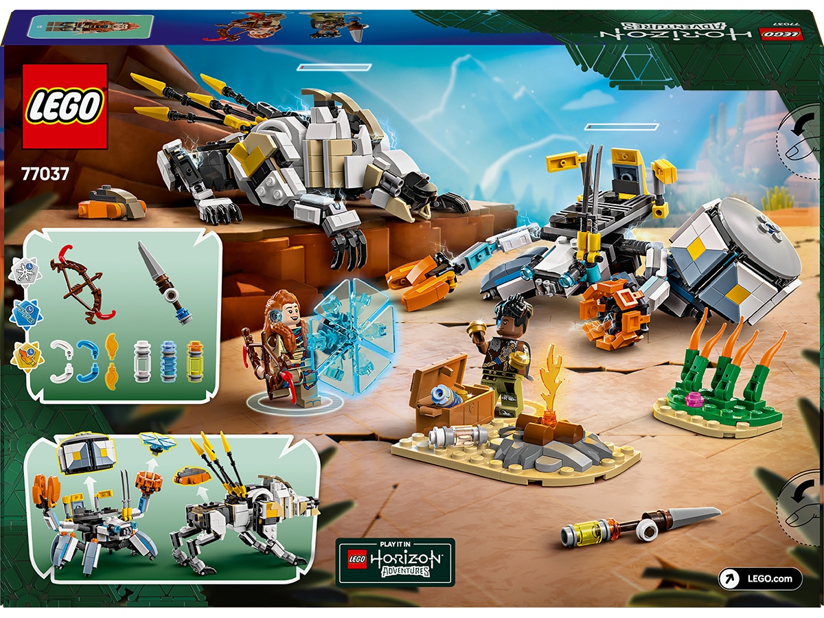 LEGO Horizon Aloy och Varl mot Sköldkryp och Sågtand 77037 LEGO