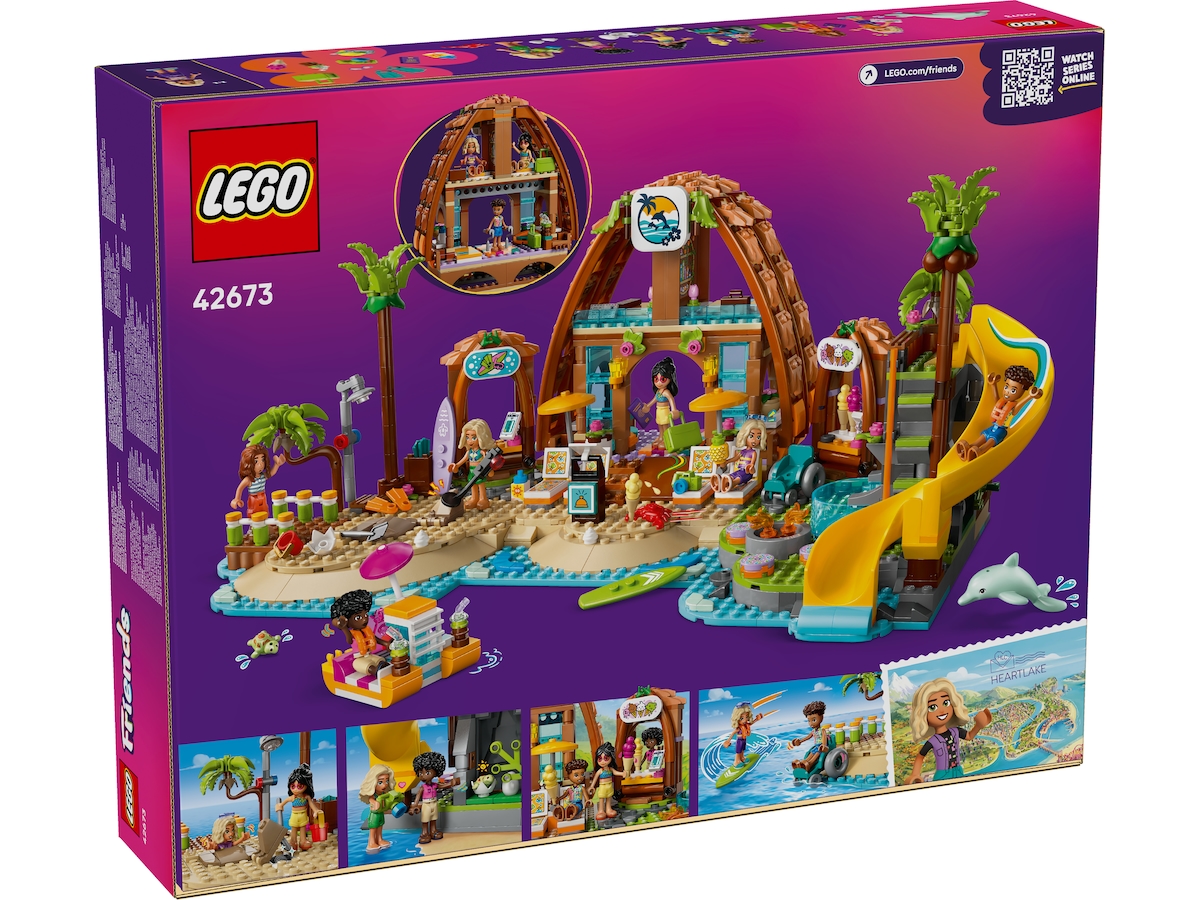 LEGO Friends familjesemester på strandresort 42673 LEGO