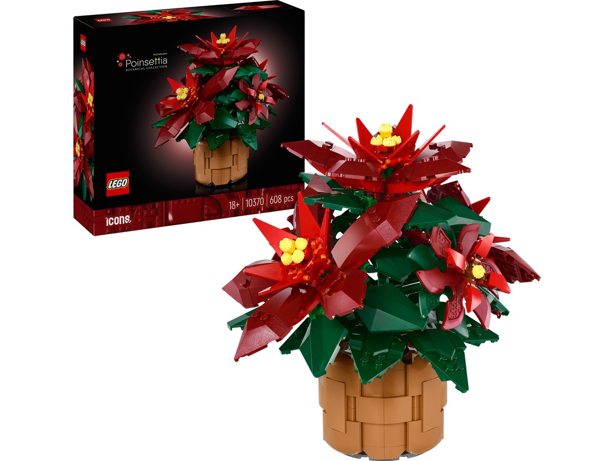 LEGO Botanicals julstjärna 10370 LEGO