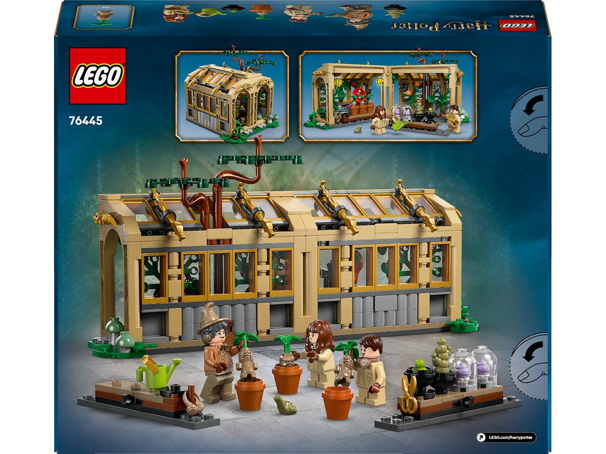 LEGO Harry Potter Hogwarts slott: lektion i örtlära 76445 LEGO