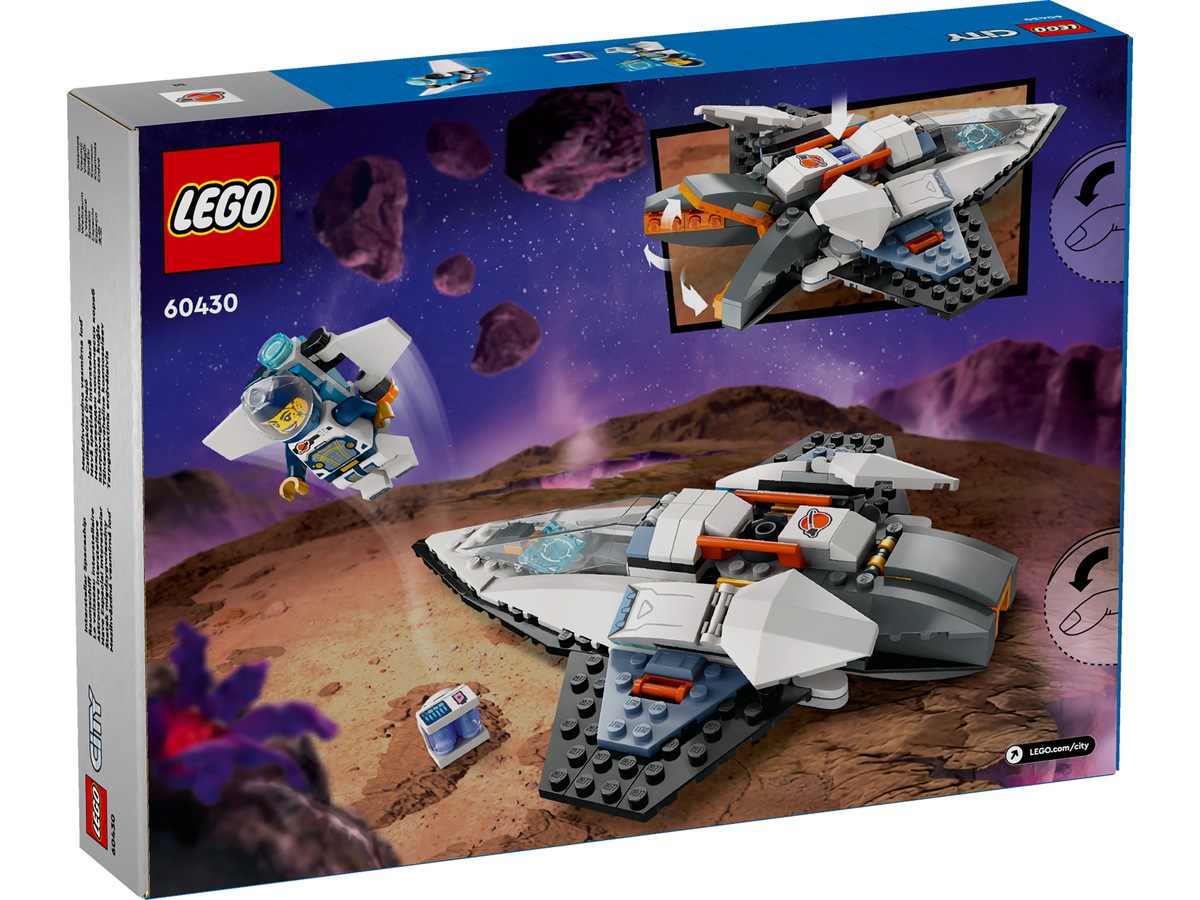 LEGO City Space intergalaktiskt rymdskepp 60430 LEGO