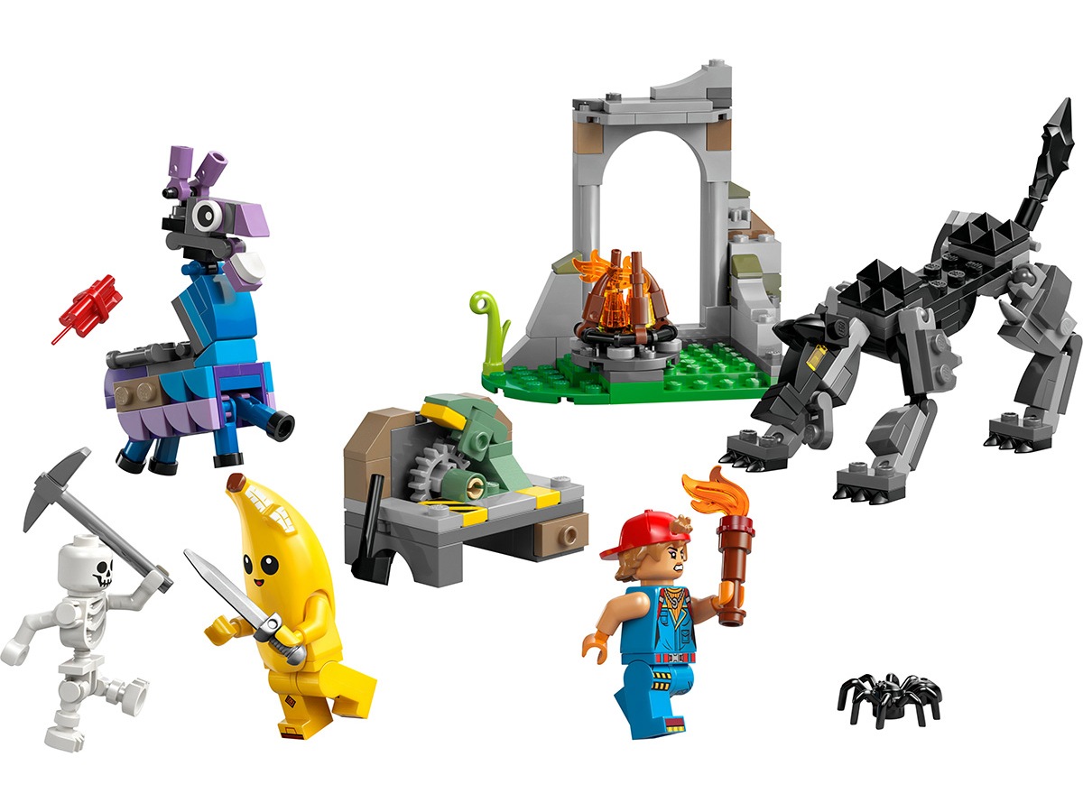 LEGO Fortnite Peely och Sparkplugs läger 77075 LEGO