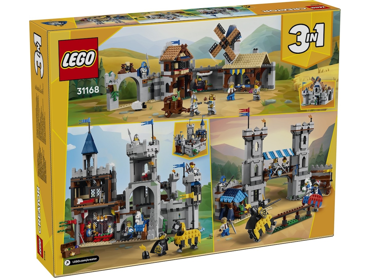 LEGO Creator medeltida riddarslott 31168 LEGO
