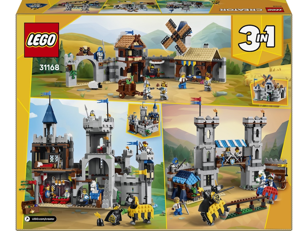 LEGO Creator medeltida riddarslott 31168 LEGO