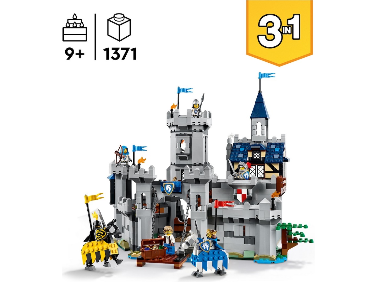 LEGO Creator medeltida riddarslott 31168 LEGO