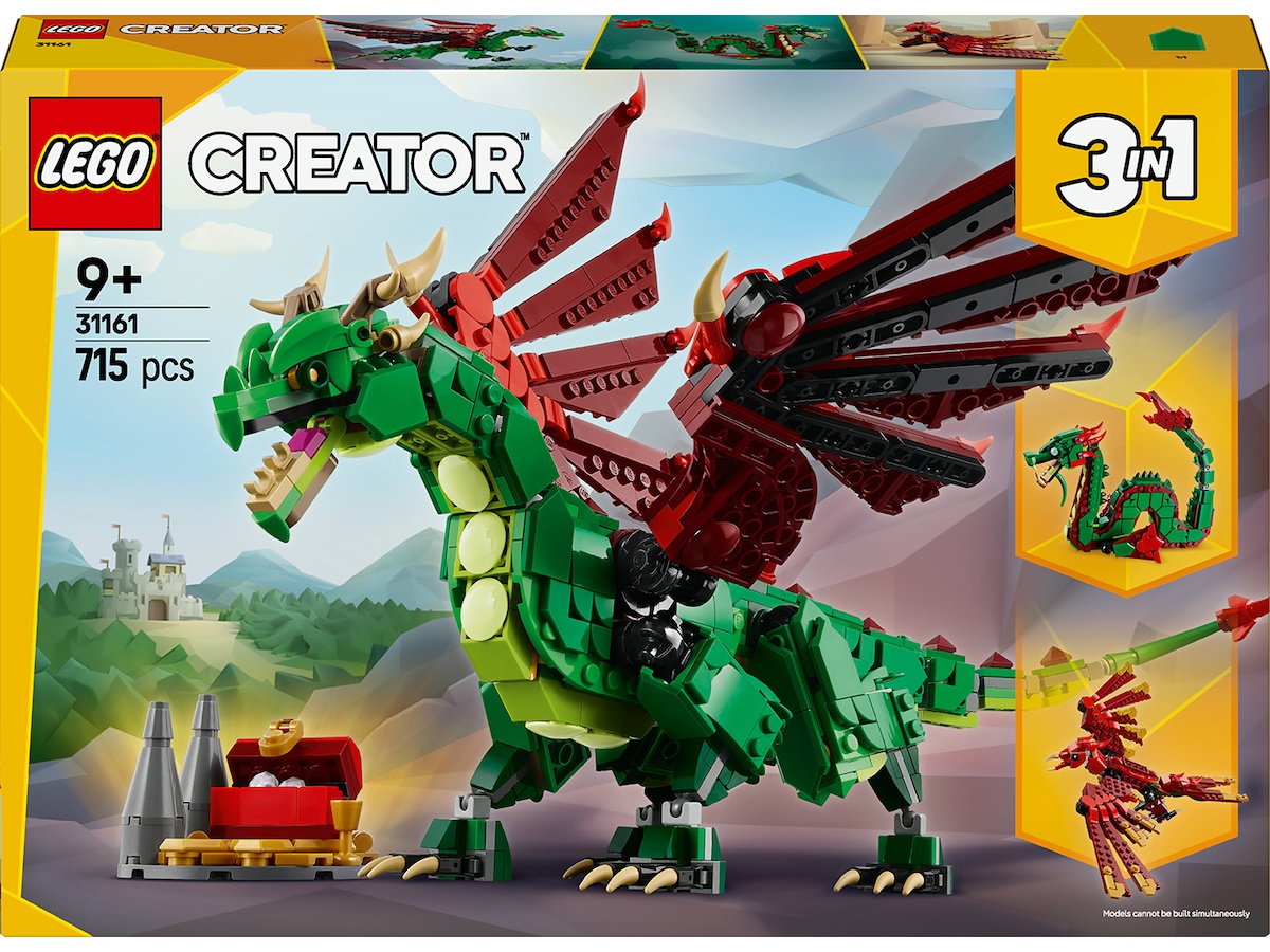 LEGO Creator medeltida drake 31161 LEGO