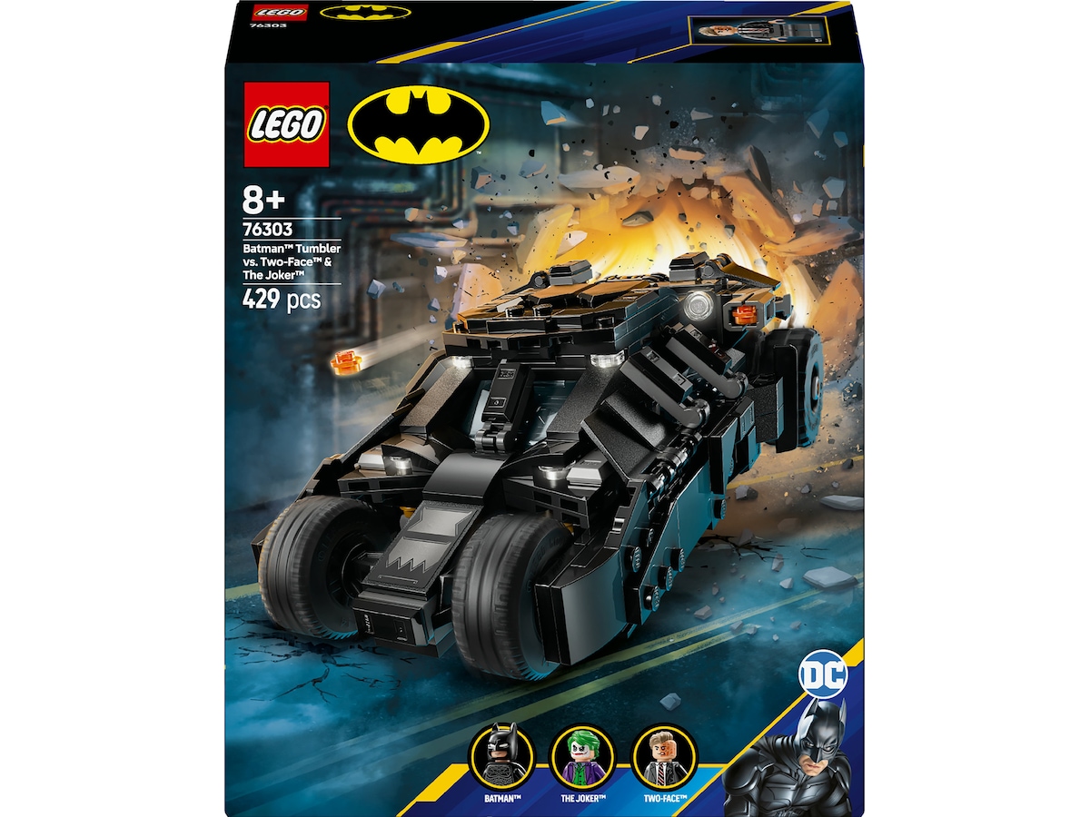 LEGO Super Heroes Batmans Tumbler mot Two-Face och Jokern 76303 LEGO